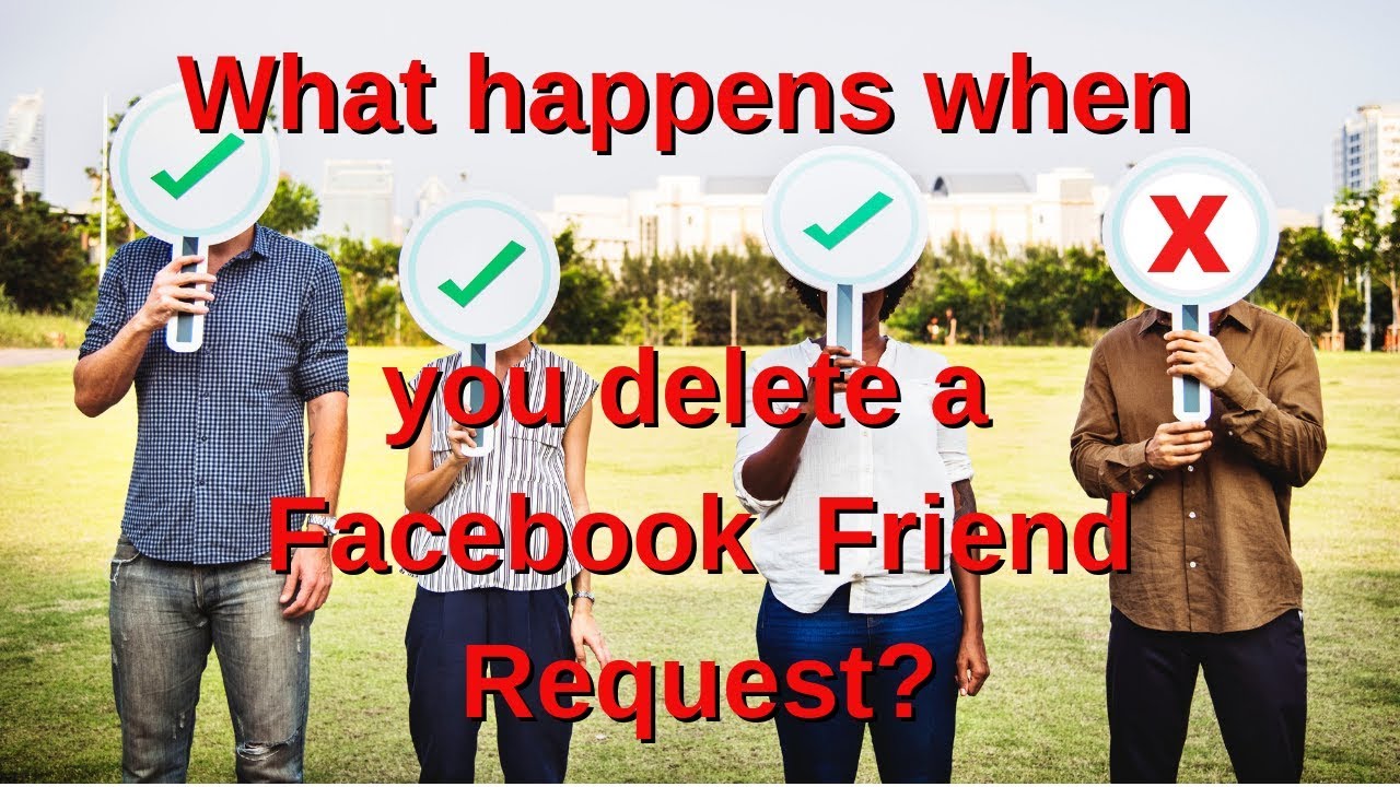 What happens if you send a friend request and Facebook cancels it?
