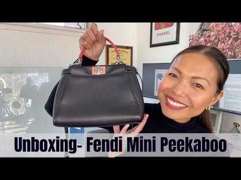 Unboxing Fendi Mini Peekaboo