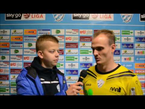 TSV Prolactal Hartberg 5:0 Austria Klagenfurt - Interview Daniel Bartosch