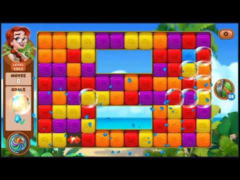 Lost Island Blast Adventure Level 1862 - NO BOOSTERS 🏝️ | SKILLGAMING ✔️