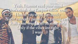 Hands On Me/BURNS 🔥 (Lyric Video)