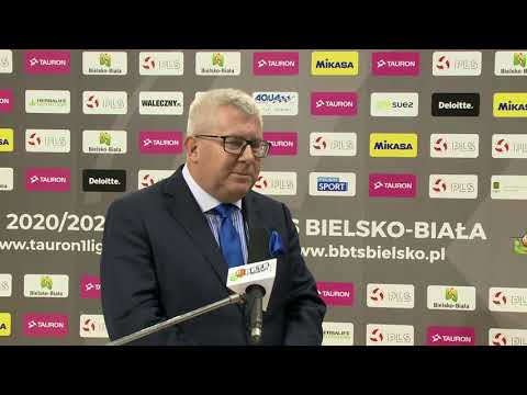 Ryszard Czarnecki o meczu BBTS Bielsko-Biała - Polski Cukier Avia Świdnik.