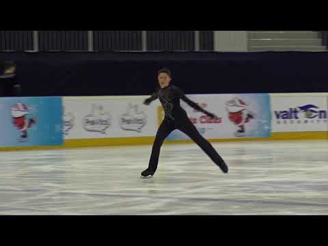 2017 Santa Claus Cup : Alexander ZLATKOV(BUL) - FS SENIOR MEN, Free skating