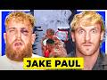 Jake Paul On Getting KO D By Anthony Joshua 92 000 000 Payday Quitting Boxing After Broken Jaw