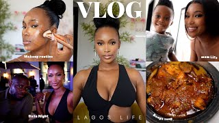 Life of a Stay at home Wife in Lagos | Dinner Date | Cooking Banga For the First time |