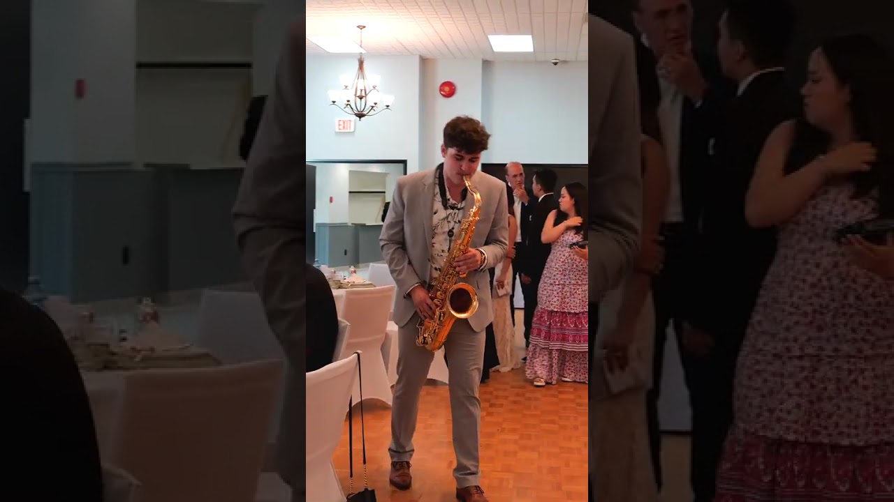 Promotional video thumbnail 1 for Saxophonist Jordan Burnett