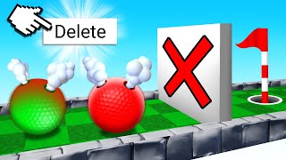 LOSER has to DELETE YouTube Channel! (Golf It)