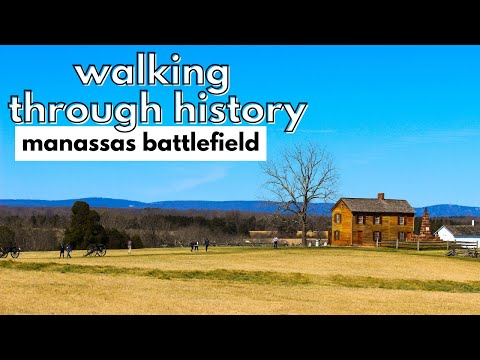 Manassas National Battlefield Park (Civil War Historic Site / Manassas / Bull Run) Walk