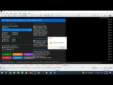 Video Prop Firm Simulator
