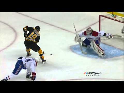 Tyler Seguin nice backhand goal 5-3 Mar 27 2013 Montreal Canadiens vs Boston Bruins NHL Hockey