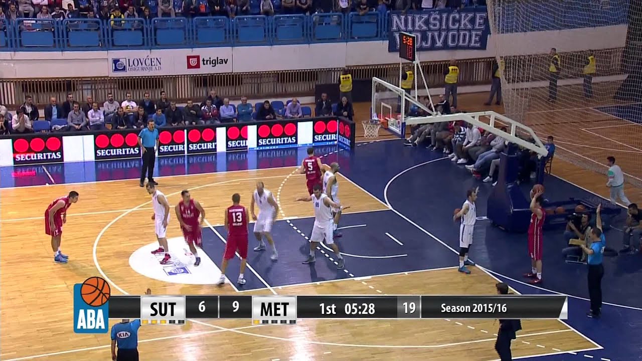 ABA Liga 2015/16, Round 4 match: Sutjeska - Metalac Farmakom (10.10.2015)