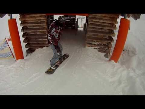 Vom Shred-Park zur Rennstrecke inkl. "Rennen" (Skigebiet = Serfaus Fiss Ladis)