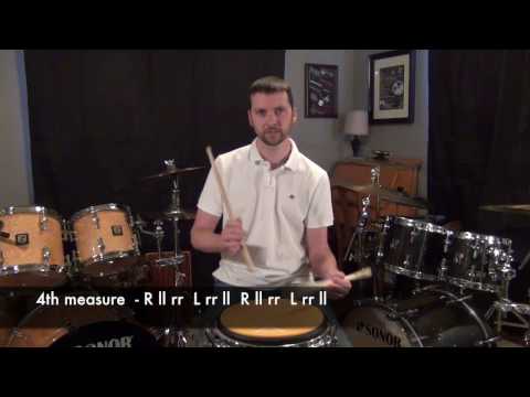 5 Stroke Rolls & Tap Fives Rudiments Snare Drum Lesson w/ Jeff Jones