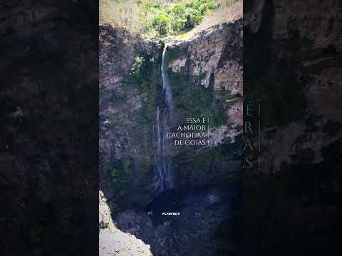 Cachoeira do Label | A maior de Goiás