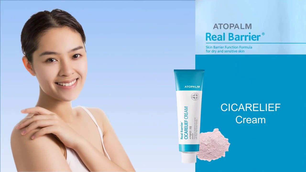 Real Barrier Cicarelief Cream raminantis ir odą apsaugantis veido kremas 30ml
