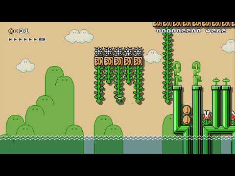 THWOMPED!: Jungle Mayhem by Coops789 - Super Mario Maker 2 - No Commentary 1bu