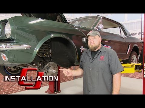 Front Disc Brake Conversion Kit 4-Lug 6-Cylinder | Scott Drake | 1965-1966 Mustang