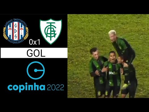 GOL DE GRÊMIO SÃO-CARLENSE 0x1 AMÉRICA MINEIRO! - Copinha 2022 - Narração: Cadu
