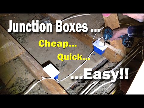 YouTube video about How to Connect Wires with Ease Using a Junction Box