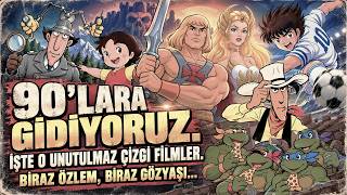 (Bölüm 1) 90'ların Unutulmaz Çizgi Filmleri. Nostaljiye Hüzünlü Yolculuk... Yaşl