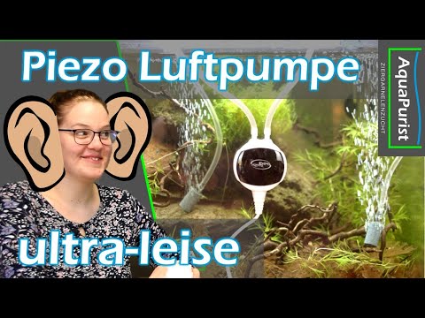 Ist sie schon an?! Ultra leise Piezo Luftpumpen - langlebig, ohne Vibration, klein & kompakt