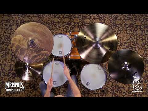 Sabian 16" AA Medium Thin Crash Cymbal - Brilliant - 1075g (21607B-1080217O)