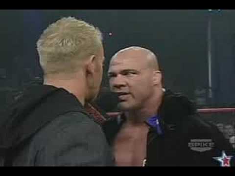 New NWA Champion, Christian Cage speaks with Kurt Angle