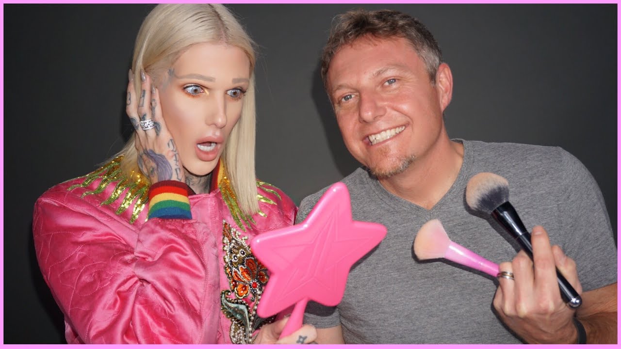 MY BOYFRIEND’S DAD DOES MY MAKEUP | Jeffree Star