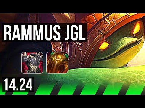 RAMMUS vs JARVAN IV (JGL) | NA Master | 14.24