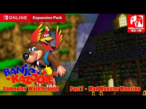 Banjo-Kazooie 100% Gameplay Walkthrough Part 7 (Mad Monster Mansion)