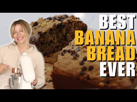 Easy Banana Bread Recipe | Moist, Fluffy & Delicious!