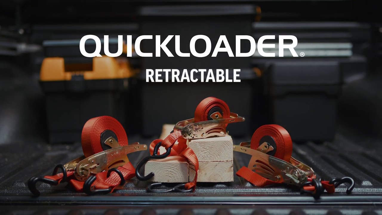 QUICKLOADER Retractable - The Ultimate Tie-Down