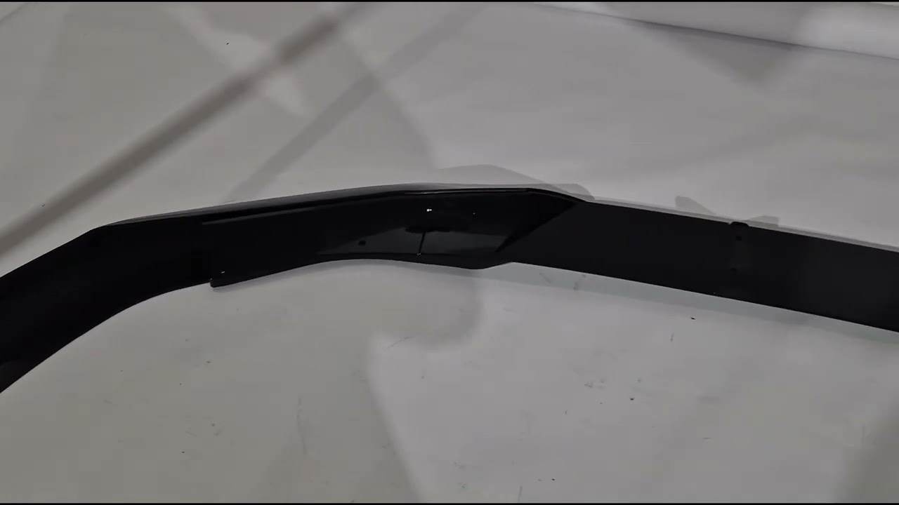 BMW Seria 5 G30/G31 2017–2023 Nakładka na zderzak przedni DPT Lip V1 (do M-Performance 2020-2024, czarny połysk) Video 2