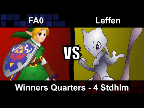 FA0 (Link) vs Leffen (Mewtwo) - Winners Quarters Low Tier 4 Stdhlm