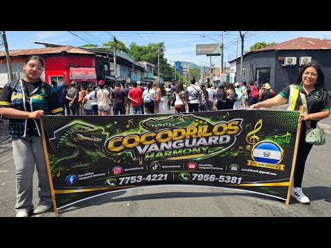 Desde ciudad delgado en Fiestas Patronales 2026 Cocodrilos Vanguard Harmony #ElSalvador #live #baila