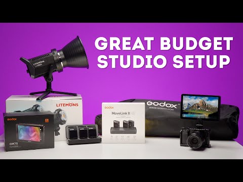 Studio Gear On a Budget With Godox Movelink II M2 GM7S Litemons LA150D