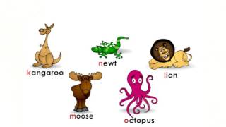 ABC for kids | Capital and small letters K to O | Educational games | ABC zoo