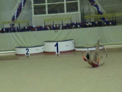Anton Andrada Andriada. Romania. Hoop. Qualification. RG WC St-Petersburg 03.04.2010.mp4