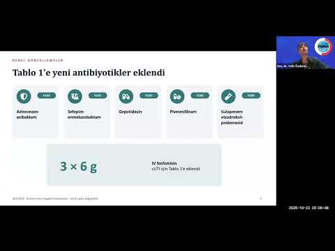 Dirençli Gram-Negatif Enfeksiyonlarda Güncel Yaklaşımlar 22 Ekim 2026
