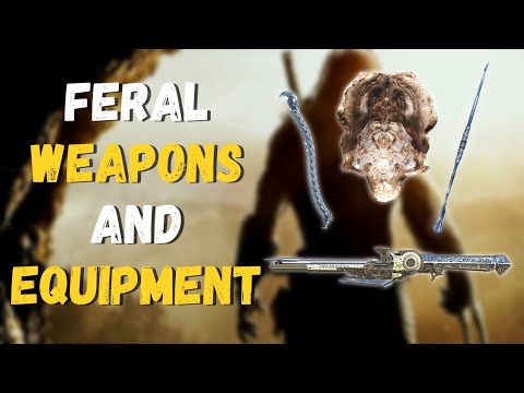 ALL Feral Predator WEAPONS and EQUIPMENT from PREY
