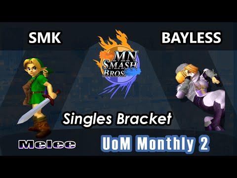 U of M Monthly 2 - Melee Singles: SMK (Young Link) vs. Bayless (Sheik)