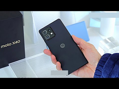 moto x40 5g Black Unboxing | Moto x40 hands on review