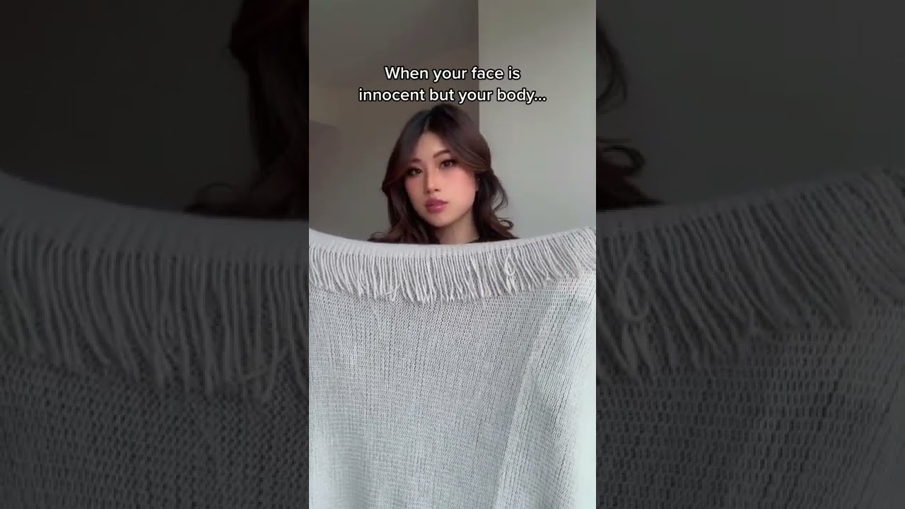 When your face is *INNOCENT* but your body is... #shorts