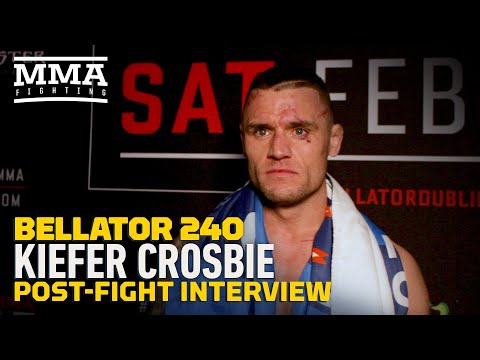 Bellator 240: Kiefer Crosbie Nearly Called Off Fight Over Family Concerns - MMA Fighting