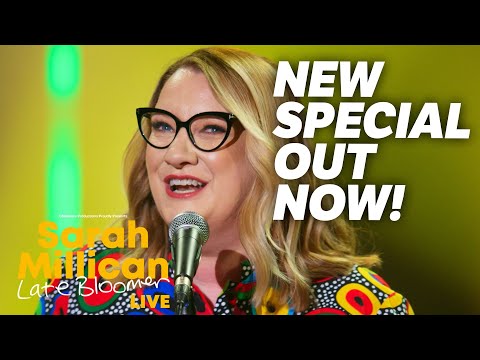 Thumbnail for video: Late Bloomer: Out Now! | Sarah Millican Thumbnail for video: Late Bloomer: Out Now! | Sarah Millican