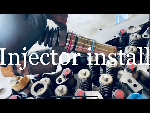 How to install MEUI Injectors C10,C11,C12,C13 & C15 engine