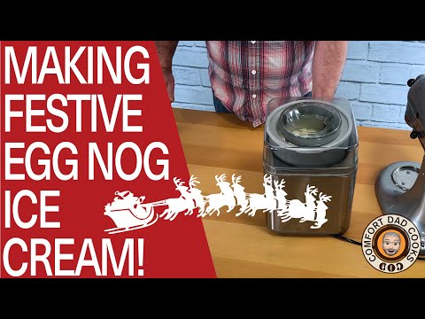 How to Make Egg Nog Ice Cream