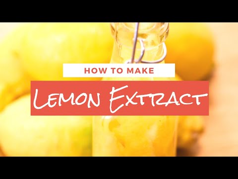 How to Make Lemon Extract | Chef Tariq
