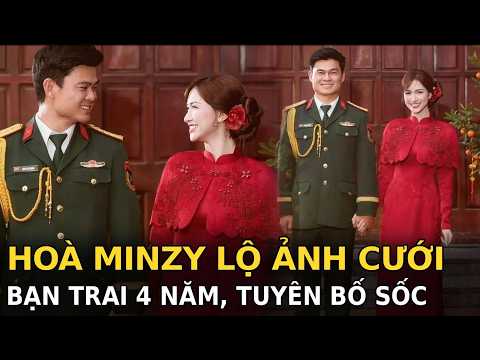 Hòa Minzy lộ ảnh cưới bạn trai 4 năm, công bố sốc?
