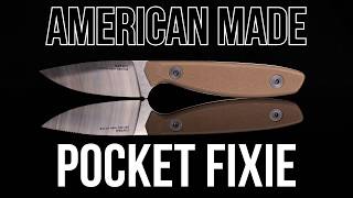 Such a Pleasure in the Pocket - Fisher Blade Harvey PK - USA Made EDC Fixed Blade